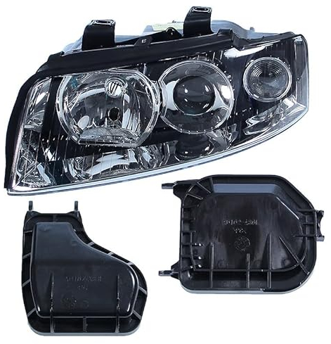 BESTPRICE 1x Hauptscheinwerfer vorne links H7 Frontscheinwerfer ohne Stellmotor, Kompatibel mit A udi A4 B6 (8E2), A4 B6 Avant (8E5)