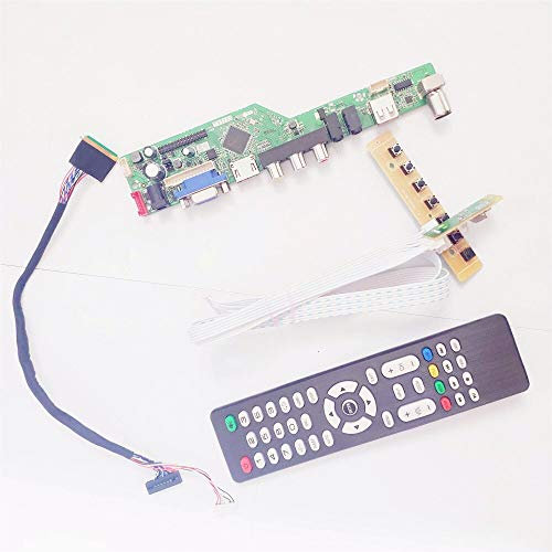 Für B173RW01 V3 V4 V5 LVDS 40Pin WLED 1600 x 900 17,3 Zoll VGA + HDMI + AV + USB + RF Notebook PC T.V53 Screen Controller Drive Board DIY Kit (B173RW01 V5)