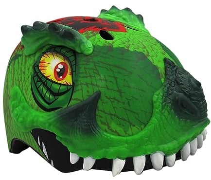 Raskullz Unisex Jugend Child/Kids Helmet (5+ Years) -T-rex Awesome-Unisize 50-54cm Helm, Trexawesom, 50-54 cm