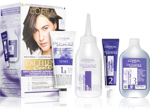 Excellence Cool Creme Permanent Hair Color - Shade: 5.11