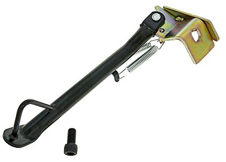 VANEZ Seitenständer verstärkt schwarz kompatibel für Yamaha Aerox, MBK Nitro, Naked 50ccm 2-Takt bis Bj. 2013