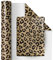 RUSPEPA Geschenkpapierrolle – Leopardenmuster Mit Metallic-Folienglanz, Perfekt Für Den Geburtstag – 43,2 cm X 10 m