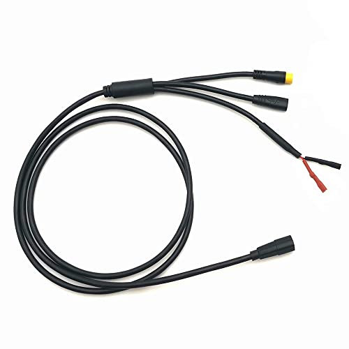 1T3 EB-BUS Assembly Cable for Bafang M500 M510 M600 M620 M800 CAN Protocol Mid-drive Motor with Display 6V Lights Thumb Throttle Connector (EB-BUS 1T3)