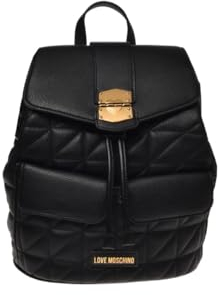 Love Moschino Damen Rucksack, Schwarz