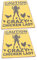 DOITOOL 2 Stück Verbotene Warnschilder Außenschild Vintage-Heimdekoration Metallschild Crazy Chicken Lady Eisenschild Vintage-Schild Crazy Chicken Lady-Schild