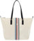 Tommy Hilfiger Damen Poppy Tote Corp AW0AW15981 Tragetasche, Beige (Calico)