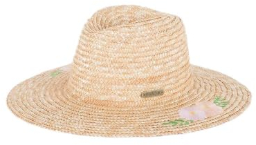 Hurley W in Bloom Straw Tapa, Coral Lavado, Talla única para Mujer