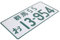 Mobestech Japanische Nummernschilddekoration Nummernschild Für Auto Vintage-accessoires Japanische Plüschtiere Vintage Schminktisch Vintage-dekor Jdm Aluminiumlegierung Automatisch Lanyard