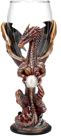 Drachen-Kelch Rock Blade by Ruth Thompson – 150ml, Weinkelch, Drachenkelch, Fantasy, Gothic Deko