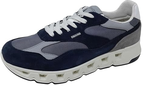 IGI&CO Herren U.silko GTX Oxford-Schuh, blau, 45 EU