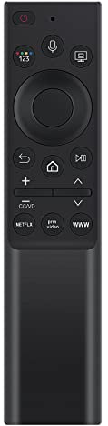 VINABTY BN59-01350K Replace Voice Remote Control Fit for Samsung 4K UHD Smart Monitor RMCSPA1AP1 LS27AM500NNXZA LS32AM500NNXZA LS32AM702UNXZA LS43AM702UNXZA LS24AM506NNXZA S32AM702UNXZA