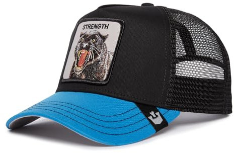 Goorin Bros. Trucker Cap Panther Fan Black Schwarz Blau, Size:OneSize