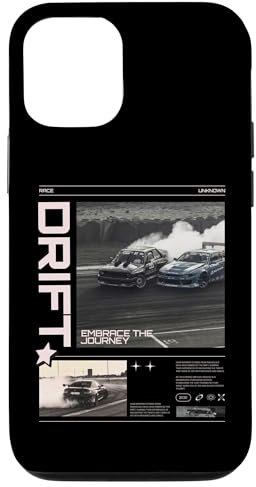 Cool Retro Vintage Japanese JDM Tokyo Japan Drift Race Car Case for iPhone 12/12 Pro