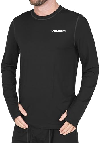 Volcom - Thermounterwäsche M Merino Blend Crew Black Herren - Schwarz