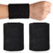 JEYORZY 2 Pièces Bandeau Poignet, Sport Poignet, Bandeau Ooignet Absorbant La Transpiration pour Hommes Et Femmes, Bracelets De Tennis en Coton, Adaptés Au Basketball, Football, Tennis