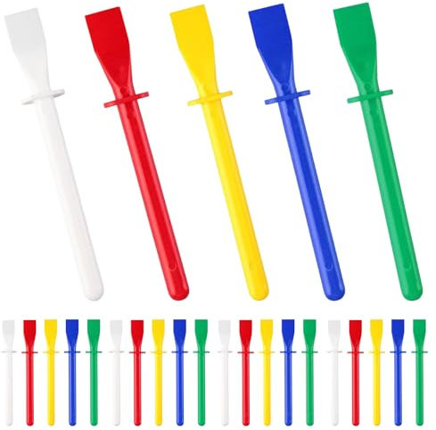40 Pcs Glue Spreader, Glue Applicator 11.5cm Bright Coloured Plastic PP, Glue Smear Sticks Applicator Glue Scrapers, Art And Craft For Kids Glue Spreaders, PP Glue Glue Spreaders Kids Glue Spatula