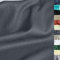 TOLKO 50cm Leinenstoff Meterware natur Leinentuch für Kleider Hose Rock Bluse Hemd Vorhänge Gardinen Kissen Bettwäsche | 140cm breit | Stoffe zum Nähen Meterware Leinen Stoff kaufen (Dunkel Grau)