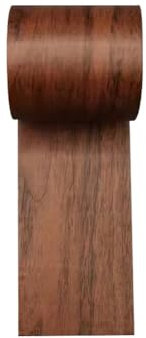 FSSTUD Ruban adhésif imitation bois effet bois 5,7 cm x 4,57 m - Effet bois réaliste - Pour plinthes et portes - Marron foncé