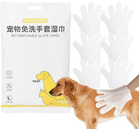 Hundereinigungshandschuhe 6 Stück Fellpflege Haarentferner Handschuh