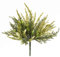 artplants.de Künstliche Erika Almina auf Steckstab, weiß, 20cm, Ø 20cm - Kunstblume