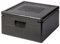 Thermo Future Box Quadratische Thermobx Kühlbox, Transportbox Warmhaltebox und Isolierbox mit Deckel,35 Liter Pizzabox Family ,Thermobox aus EPP (expandiertes Polypropylen)
