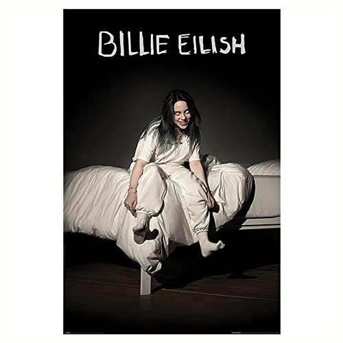 Close Up Billie Eilish Poster When We All Fall Asleep Where Do We Go (61cm x 91,5cm)
