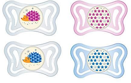 Chicco PhysioForma Light 16-36m Succhietto In Silicone Lumi 2 Pezzi