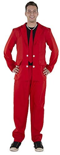 Dress Up America 3 Piece Party Suit for Adults - Beautiful Suit for Party Play Available in Red and Neon Lemon Green