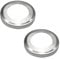 MroMax Escutcheon Plates Replacement Ladder for Pool Handrail Round Stainless Steel 2Pcs 51x88mm(Tube Dia x Base Dia)