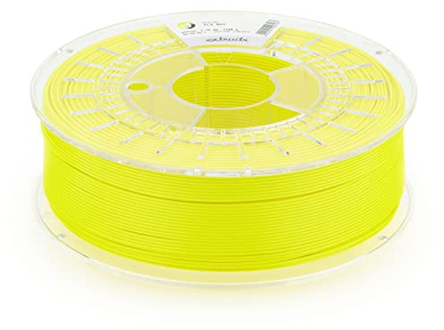 extrudr® PLA NX2 MATT ø1.75mm (1kg) 'NEON GELB MATT' - 3D Drucker Filament - Made in Austria