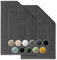 Blumtal 2er Set Premium Frottier Badematte - Badeteppich Oeko-TEX® Zertifiziert, waschbarer Badvorleger 50x80cm, saugstark & weich, anthrazit