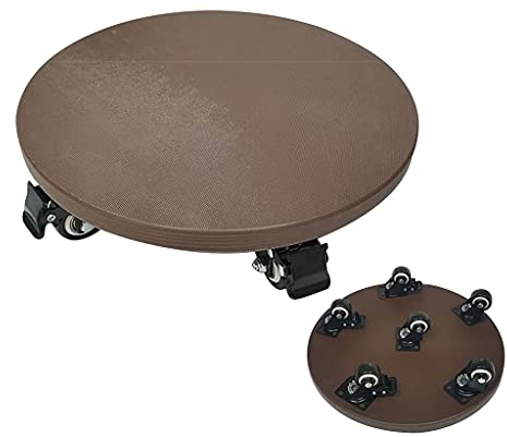 YXCKG Soporte con Ruedas para Plantas, Soporte De Planta Interior, Mover Maceta Redonda, Jardinera Rodante De Interior con Ruedas, Platos De Ruedas Giratorias para Macetas para Jardín De Casa