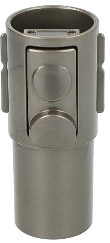 vhbw Staubsauger Adapter Markengeräte-Anschluss auf 32mm Zubehör Anschluss kompatibel mit Dyson V8, V7 - schwarz/rot, Kunststoff