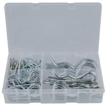 Connect 31899 Assorted R Clips 75pc