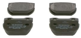 Bosch BP2629 Bremsbeläge - ECE-R90 Zertifizierung - 4 Bremsbeläge pro Set | Kompatibel mit: LAND ROVER DEFENDER Cabrio, LAND DEFENDER Pick Up, LAND DEFENDER Pritsche/Fahrgestell