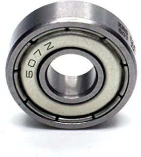 Parts and Parts Rillenkugellager 607 2Z, 7x19x6mm, DIN 625 ISO 15, Hochgeschwindigkeits-Radiallager, reibungsarm, leichtgängig, ideal für Fahrzeuggetriebe und Industriemaschinen