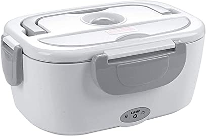 XTYPE Lonchera aislante que se puede conectar a la cocina eléctrica, multifunción, calefacción, acero inoxidable, calefacción electrónica, caja de almuerzo eléctrica