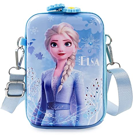 MEZHEN Prinzessin Umhängetasche Kinder Handtasche für Elsa Geburtstagsparty Tasche Geldbeutel Prinzessin Schultertasche Crossbody Bag Mädchen Taschen Mini Mitgebsel Kindergeburtstag Geschenke