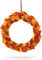 Én Gry & Sif Türkranz Herbst I Hand-Made & fair-Trade Kranz aus Filz, skandinavische Deko I Türkranz in leuchtenden Herbstfarben, ⌀31cm