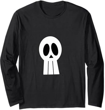 Teschio Stile ZeroCalcare Maglia a Manica