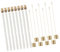 Jauarta 8er-Pack Weinflaschen-Fackel-Set, Langlebige Fackeldochte, Messing-Fackel-Dochthalter, Kappen, Weinflaschen-Fackel Garten und Terrasse