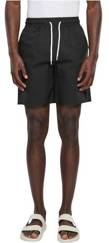 Urban Classics Herren Shorts Basic Seersucker Shorts, Joggshorts für Männer, mit Kordel, aus Baumwolle, erhältlich, Größen S-XXL