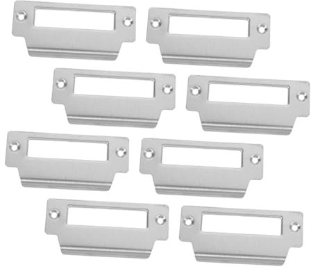 UKCOCO 8pcs Door Security Reinforcement Kit Strike Plate for Guide Lock for Home Security and Door Jamb Repair
