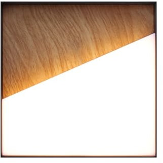 ECO-LIGHT Akku Wandleuchte dimmbar für Innen & Außen zum Kleben