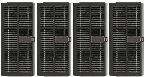 (4 Pièces) L10s Ultra Gen 2 Filtre HEPA de Remplacement pour l'aspirateur Robot Dreame X40 Ultra/ L10s Pro Ultra Heat/ X30 Ultra/ L40 Ultra/Mova P10 Pro Ultra/ P50 Pro/ P50 Ultra, Kit d'Accessoires