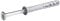 Rawl FX-N-L Nylon Hammer in Fixing with Countersunk Head Screw 6mm 50mm Pack of 100