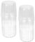 Ciieeo 2-Piece Glass Juice Jug Set Pitcher Lid Large Pitcher for Water Milk Tea Fridge