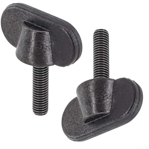 2-piece Set Of M5X20 Metal Wing Screws 251896-4 For Makita Circular Saws Model BSS610 BSS611 DHS680 DSS610 DSS611 5704RK BJV180Z Guide Fence