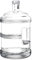 Water Dispenser Bottle 5L/3L Camping Water Containers Pure Water Bucket Mineral Water Barrel Portable Water Container Pure Water Bottle with Handle (White 3L (1 person))
