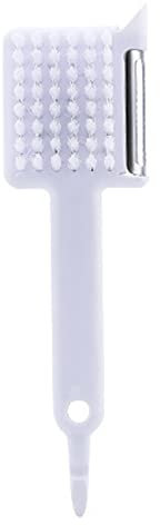 Pelador multifuncional 5 en 1 con material de polipropileno, conveniente para pelar, cavar, cortar, cepillar, abrir botellas, triturar, raspar, bordes afilados para un uso rápido y fácil, suave y